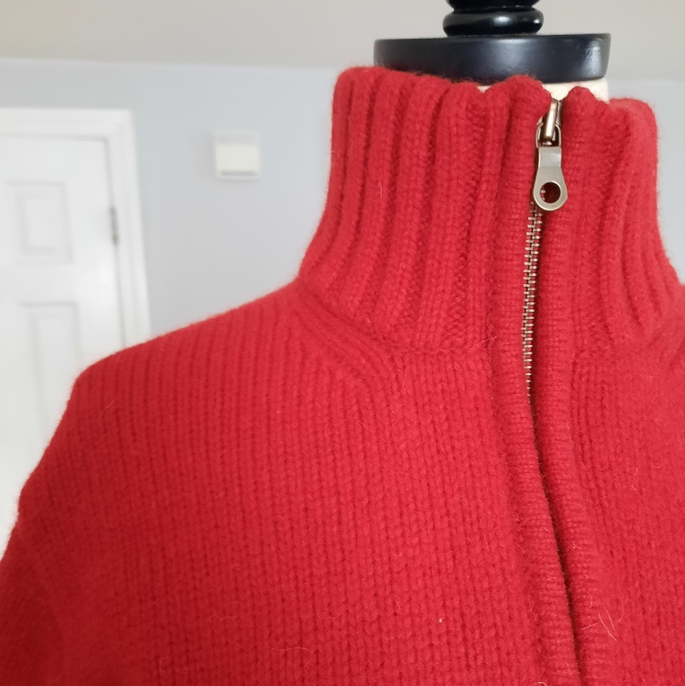 Vintage Gap half zip wool chunky sweater - Picture 4 of 10